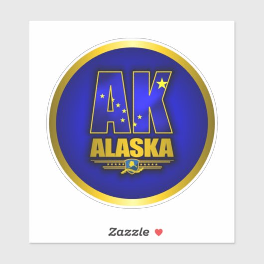 Sticker Alaska (IR) (Feuille)