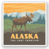 Sticker Alaska | Oie frontière (Devant)