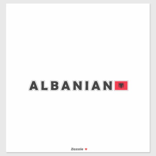 Sticker Albanie, Albanie (Feuille)