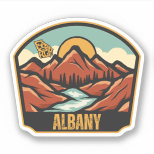 Sticker Albany, Géorgie
