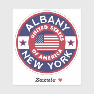 Sticker ALBANY, New York
