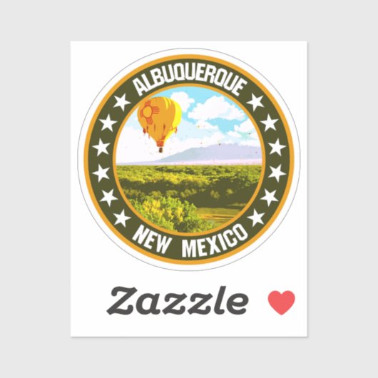Sticker Albuquerque (Feuille)