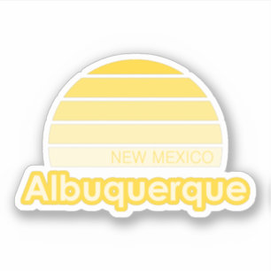 Sticker Albuquerque Nouveau-Mexique
