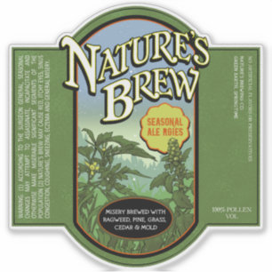 Sticker Ale-rgies saisonnières