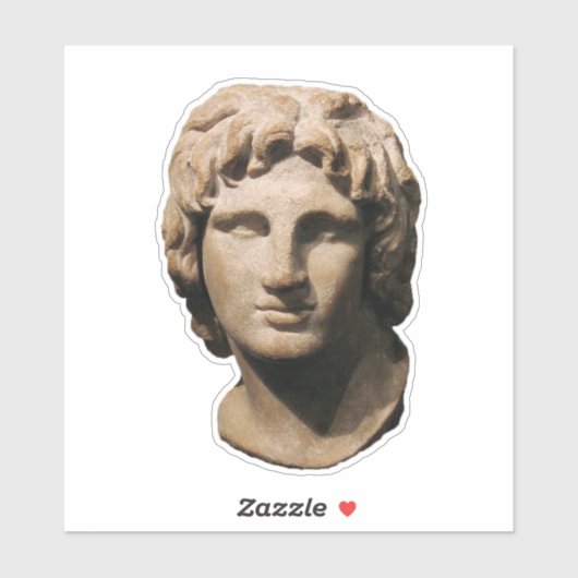 Sticker Alexandre le Grand (Feuille)