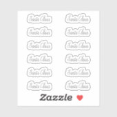 Sticker Alexandrea Kiss-Cut Santa Claus (Feuille)