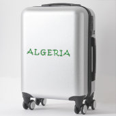 Sticker Algérie, Algérie (Sur valise)