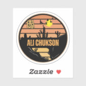 Sticker Ali Chukson, Arizona (Feuille)