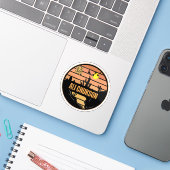 Sticker Ali Chukson, Arizona (Ordinateur portable avec iPhone)