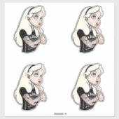 Sticker Alice (Feuille)