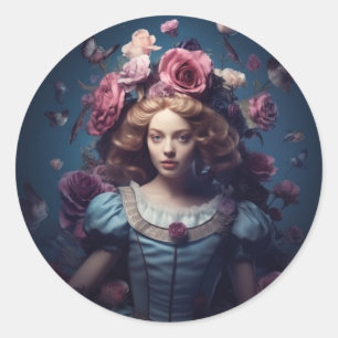 Sticker Alice In Wonderland