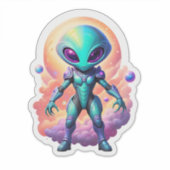 Sticker Alien (Devant)