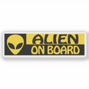 STICKER ALIEN À BORD