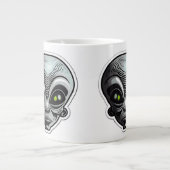 Sticker Alien Art Jumbo Mug (Devant)