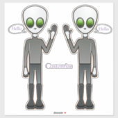 Sticker Alien courtois Thunder_Cove (Feuille)