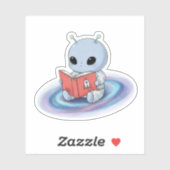 Sticker Alien de bébé de dessin (Feuille)