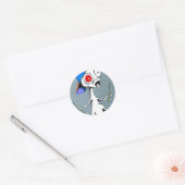 Sticker Alien Drummer (Enveloppe)