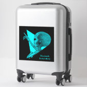 Sticker Alien gris, la vérité est là (Sur valise)