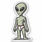 Sticker Alien Pants (Recto)