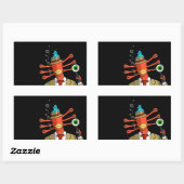 Sticker "Alien suspect" (Feuille)