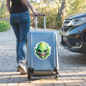 Sticker Alien vert (Valise Insitu)
