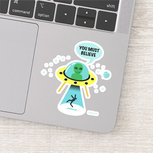 Sticker Aliens (Détail)