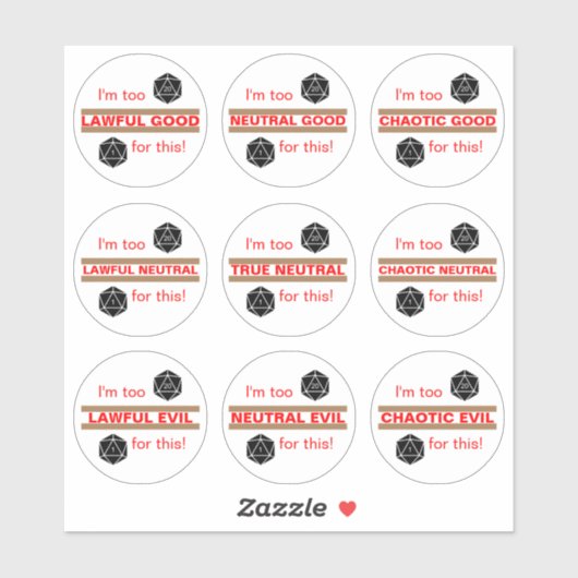 Sticker Alignement (Feuille)