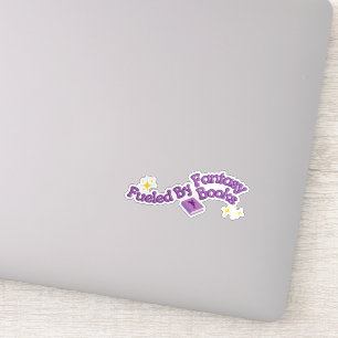 Sticker Alimenté par des livres de fantasy