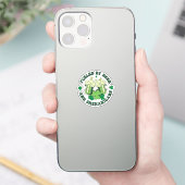 Sticker Alimenté Par La Bière Et Les Shenanigans (Téléphone)