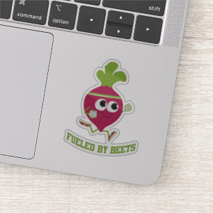 Sticker Alimenté Par Les betteraves