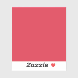 Sticker Alizarin (solid color)