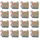 Sticker All the Flowers Festival Logo (Devant)