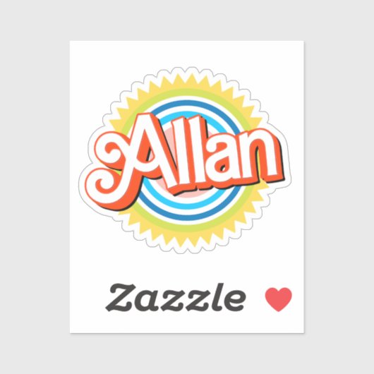 Sticker Allan : Ken's Buddy (Feuille)