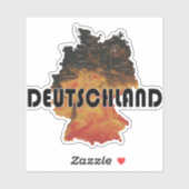 Sticker Allemagne (Feuille)