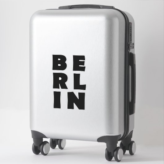 Sticker Allemagne de Berlin (Sur valise)