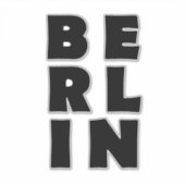 Sticker Allemagne de Berlin (Devant)