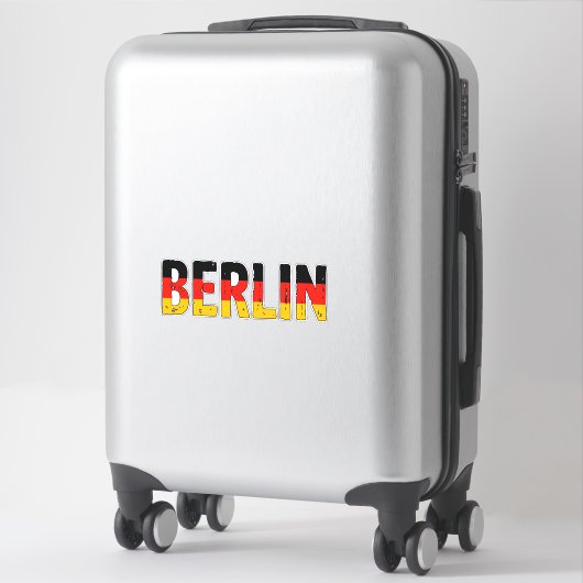 Sticker Allemagne de Berlin (Sur valise)