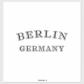 Sticker Allemagne de Berlin (Feuille)