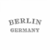 Sticker Allemagne de Berlin (Devant)