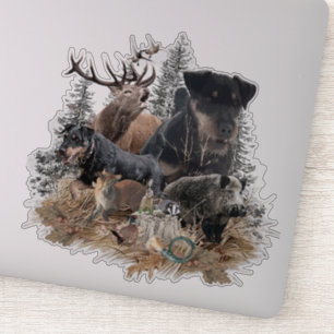 Sticker allemand Chasse Terrier (Jagdterrier)