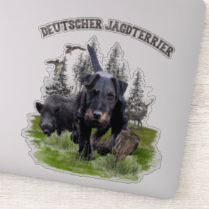 Sticker allemand Chasse Terrier (Jagdterrier)