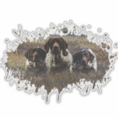 Sticker allemand pointeurs courts (Devant)