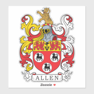 Sticker Allen Family Crest