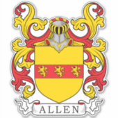 Sticker Allen Family Crest (Devant)