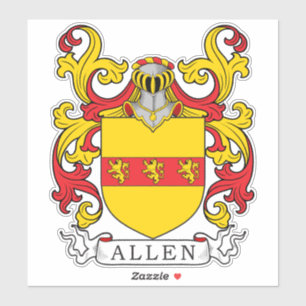 Sticker Allen Family Crest