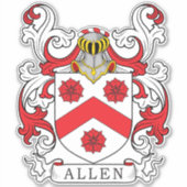 Sticker Allen Family Crest (Devant)