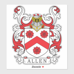 Sticker Allen Family Crest