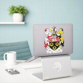 Sticker Allen Family Crest (Ordinateur portable sur le bureau)