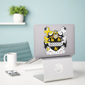Sticker Allen Family Crest (Ordinateur portable sur le bureau)