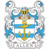 Sticker Allen Family Crest (Devant)